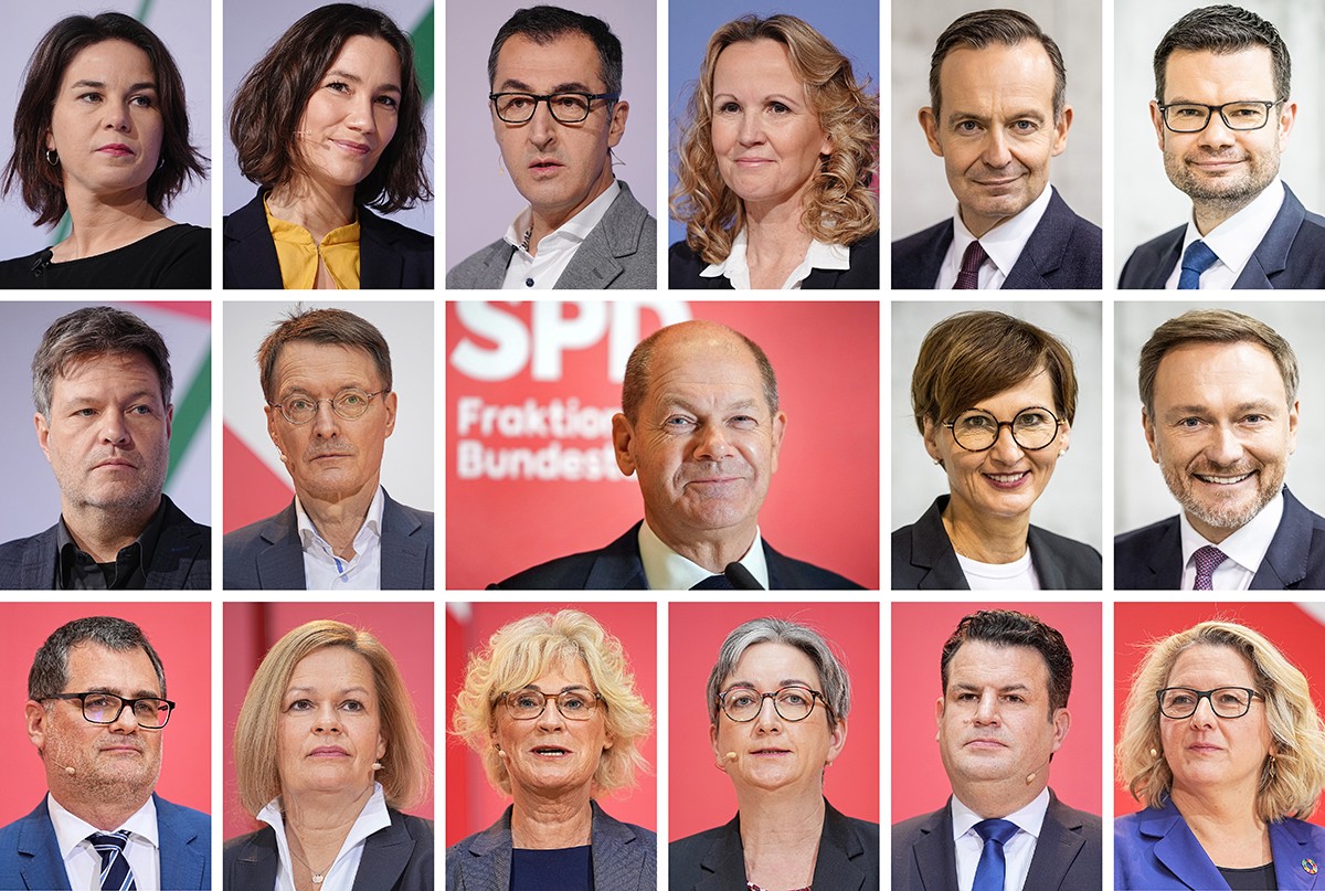 Министры Германии 2021